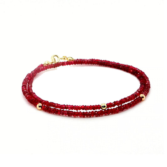 Korálkový náramek Ruby